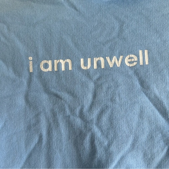 I Am Unwell Call Her Daddy Barstool Sports Cropped Hoodie OG Podcast Merch - Picture 2 of 6